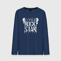Мужской лонгслив Маленькая рок звезда