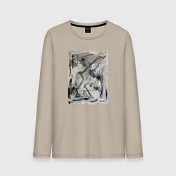 Мужской лонгслив Abstract painting