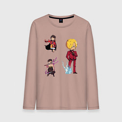 Мужской лонгслив Ван-Пис Санджи Зоро