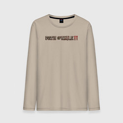 Мужской лонгслив Path of exile 2 logotype