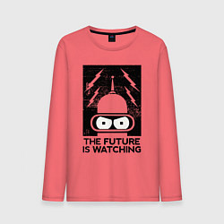 Мужской лонгслив Бендер - будущее наблюдает