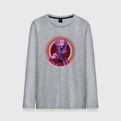 Мужской лонгслив Киборг терминатор зеро