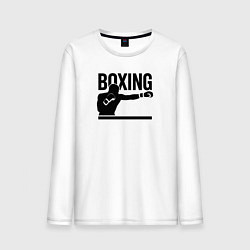 Мужской лонгслив Боксер boxing