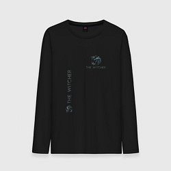 Мужской лонгслив The Witcher 3 grey logo