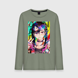 Мужской лонгслив Дандадан: Момо Аясэ