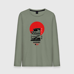 Мужской лонгслив Nissan Skyline R34