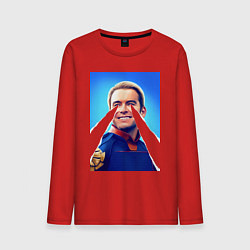 Мужской лонгслив Хоумлендер с лазерами Пацаны