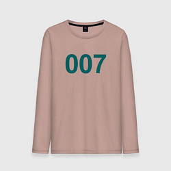 Мужской лонгслив 007 - Игра в кальмара