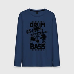 Мужской лонгслив Drum n Bass: More Bass