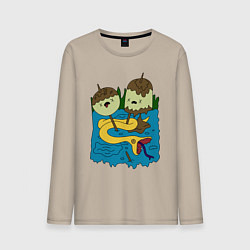 Мужской лонгслив Футболка Принцессы Жвачка