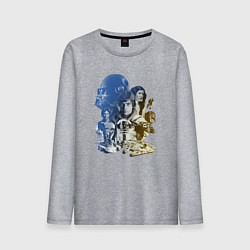 Мужской лонгслив Star Wars - characters