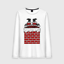 Мужской лонгслив Рождество отменяется