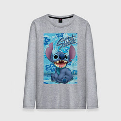 Мужской лонгслив Инопланетянин Стич