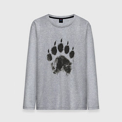 Мужской лонгслив Медвежий след