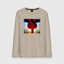 Мужской лонгслив Новый человек паук