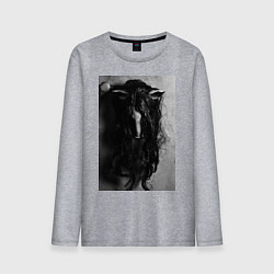 Лонгслив хлопковый мужской Пила 8, цвет: меланж