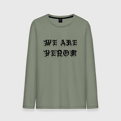 Мужской лонгслив We are Venom - motto