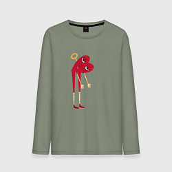 Мужской лонгслив Сердечко-мальчик