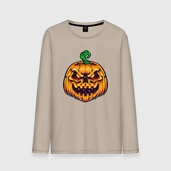 Мужской лонгслив Halloween pumpkin