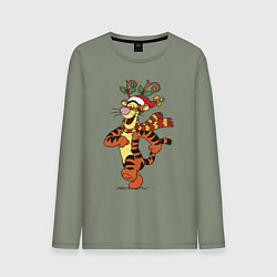 Мужской лонгслив Winnie the pooh - tigger