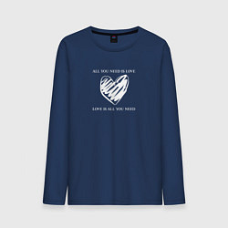 Мужской лонгслив Love is