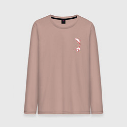 Мужской лонгслив Красная рыбка - couple cloth