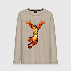 Мужской лонгслив Винни пух - Тигруля