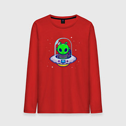 Мужской лонгслив Полёт пришельца