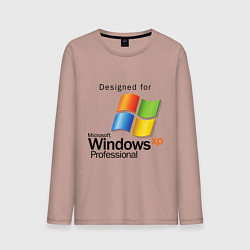 Мужской лонгслив Предназначен для windows xp