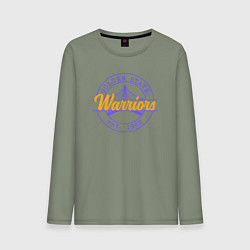 Лонгслив хлопковый мужской Golden State Warriors 1962, цвет: авокадо
