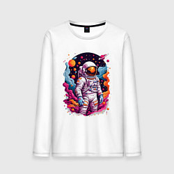 Мужской лонгслив Космонавт