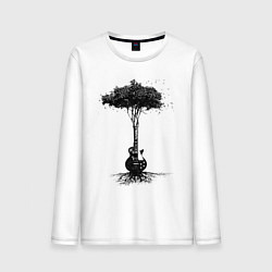 Мужской лонгслив Гитарное дерево