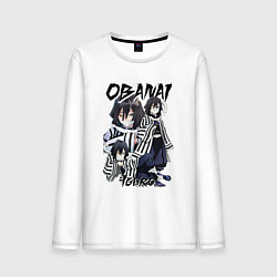 Мужской лонгслив Клинок рассекающий демонов Obanai Iguro
