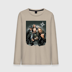 Мужской лонгслив Metallica cool dudes - thrash metal