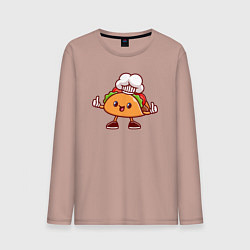 Мужской лонгслив Тако повар