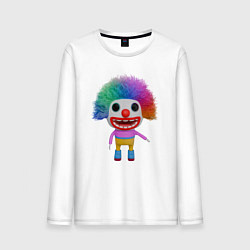 Мужской лонгслив Cartoon clown colorful