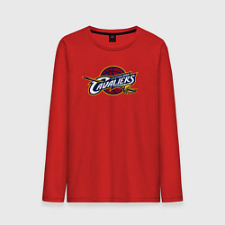 Лонгслив хлопковый мужской Cleveland Cavaliers, цвет: красный