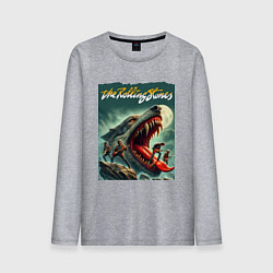 Мужской лонгслив Rolling Stones - wolfs mouth