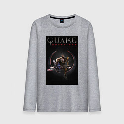 Мужской лонгслив Quake champions Anarki