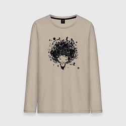 Мужской лонгслив Девчонка милашка