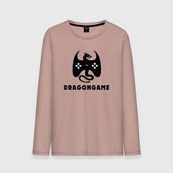 Мужской лонгслив Игра дракона