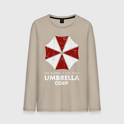 Мужской лонгслив Umbrella corporation logo