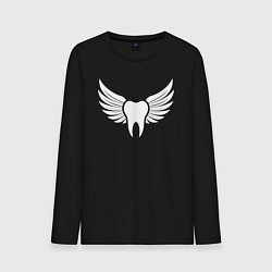 Мужской лонгслив Зуб с крыльями