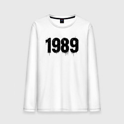 Мужской лонгслив 1989 год расшерканый