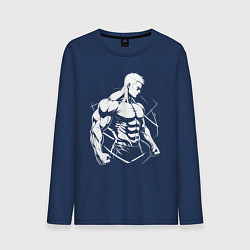 Мужской лонгслив Мускулистый аниме