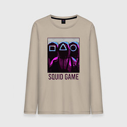 Мужской лонгслив Squid game shadows