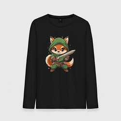 Мужской лонгслив Лисёнок с мечом