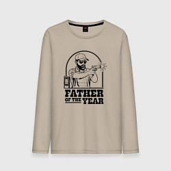 Мужской лонгслив Отец года