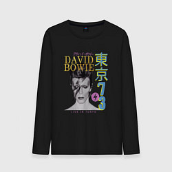 Мужской лонгслив David Bowie - Live in Tokyo 73