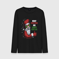 Мужской лонгслив Счастливого Рождества и Нового года